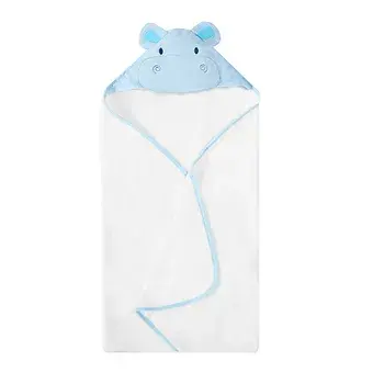 Thumbnail: 3D Hooded Towel - Hippo