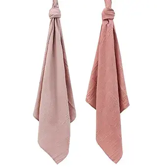 2 in a pack Organic Muslin receivers