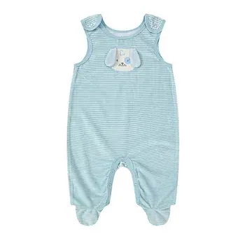 Thumbnail: Velvet Overall with Bodysuit Set - Puppy