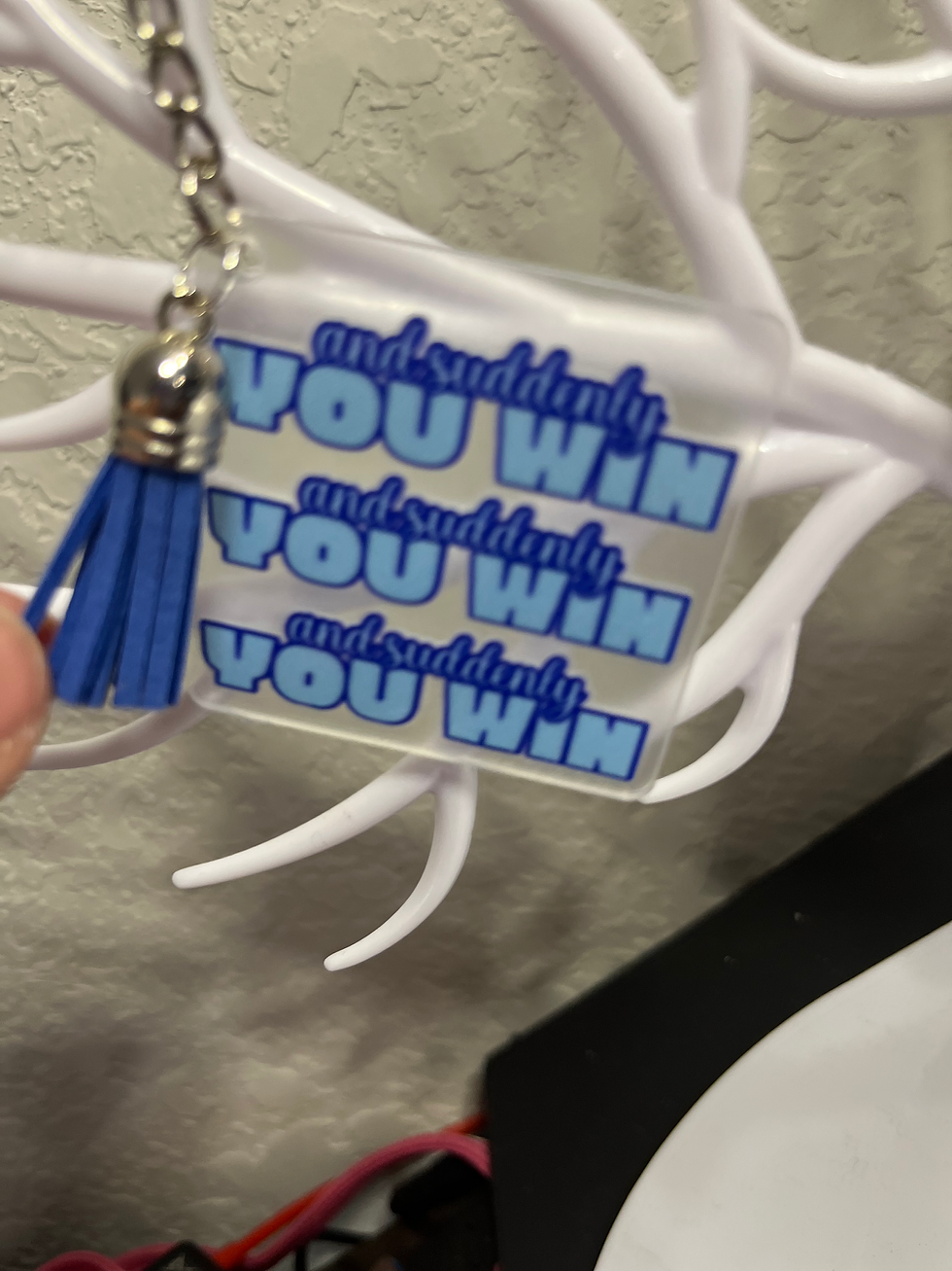 Thumbnail: You Win Keychain