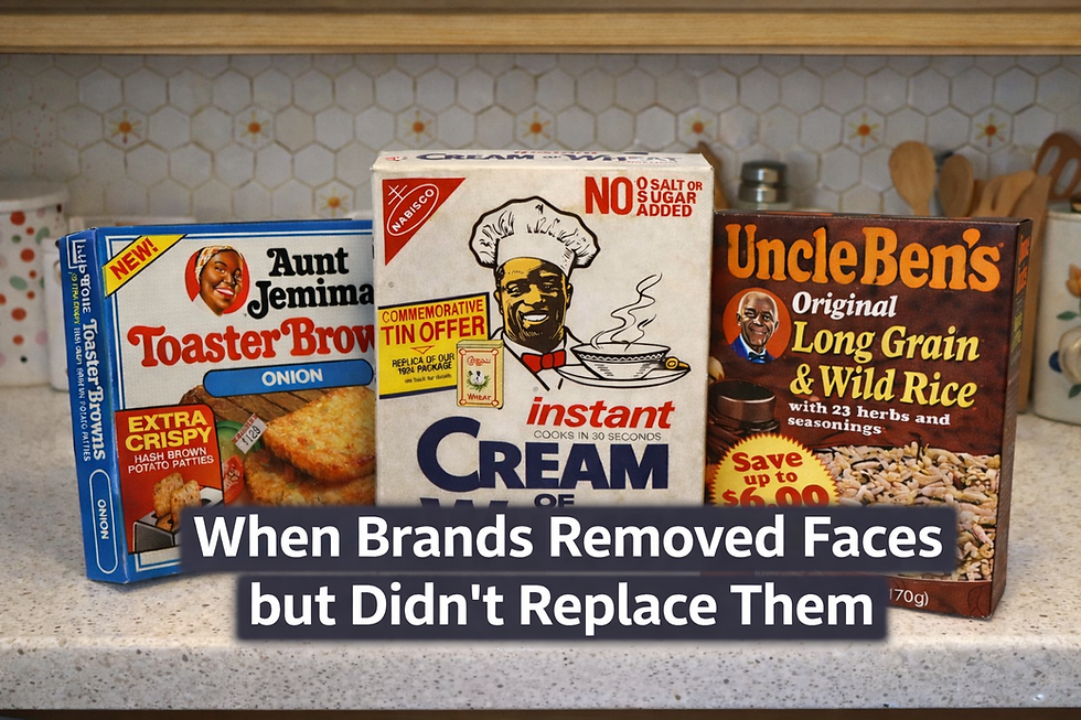 Blog: When Brands Removed Faces but Didn’t Replace Them