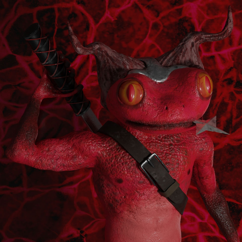 Demon Genji Frog