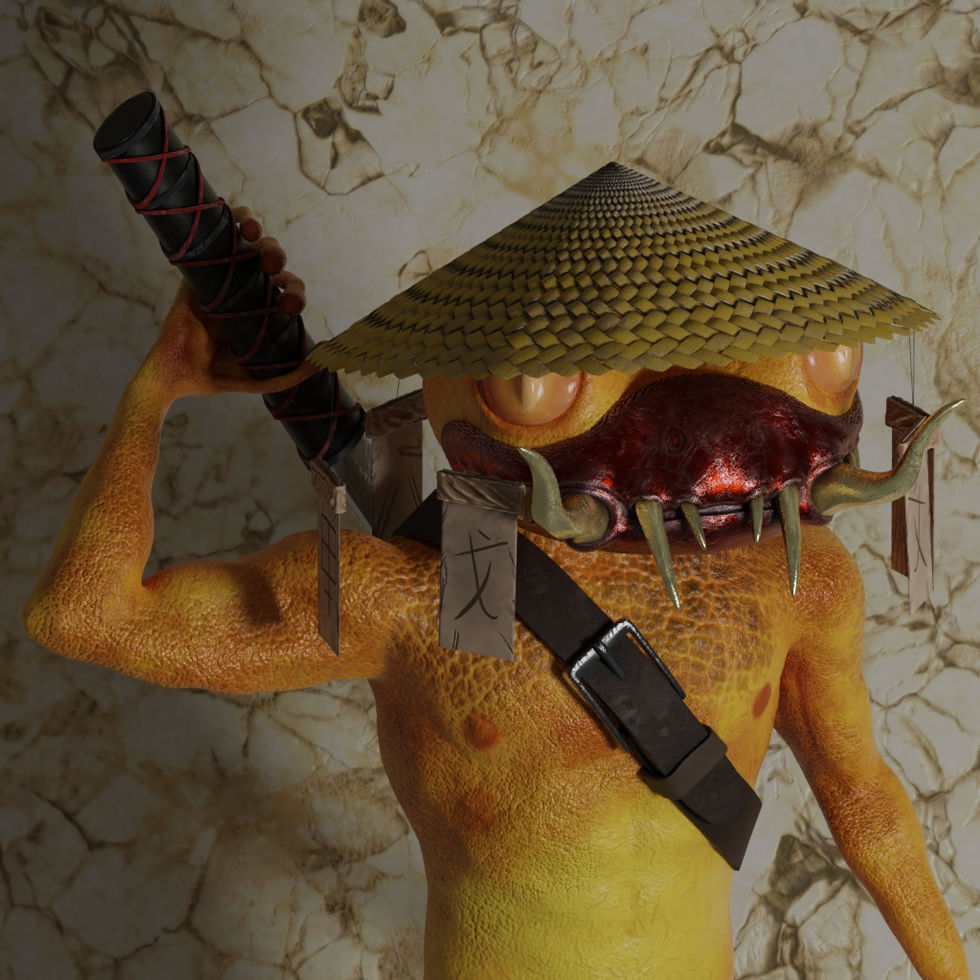 Samurai Genji Frog