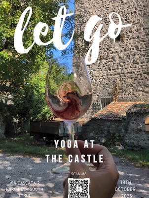 LET GO - Yoga at the castel Stachlburg