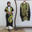 Thumbnail: Ozzy Batik Pekalongan Outer Lowo Warna Hitam Hijau
