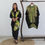 Thumbnail: Ozzy Batik Pekalongan Outer Lowo Warna Hitam Hijau