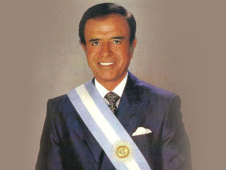 Se viene la serie biográfica de la vida de Carlos Menem
