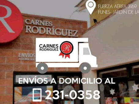 "Carnes Rodríguez" ofrece delivery a todo Fisherton, Funes y Roldán