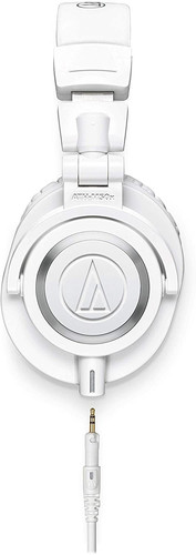 プロフ必読audio-technica ATH-M50x ホワイト Audio-Technica ATH-M50x Fones de ouvido profissionais para monitor