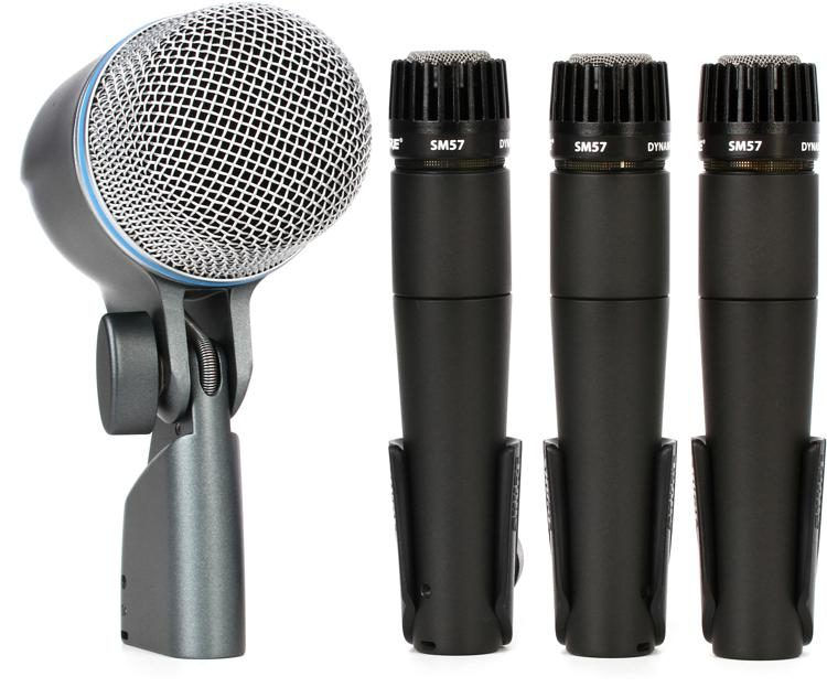 Miniatura: KIT - Microfone Instrumental Shure DMK57-52 Drum Microphone