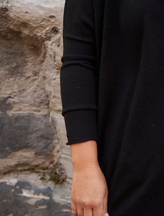 Thumbnail: MegbyDesign Emi Dress/Tunic - Wool in Black