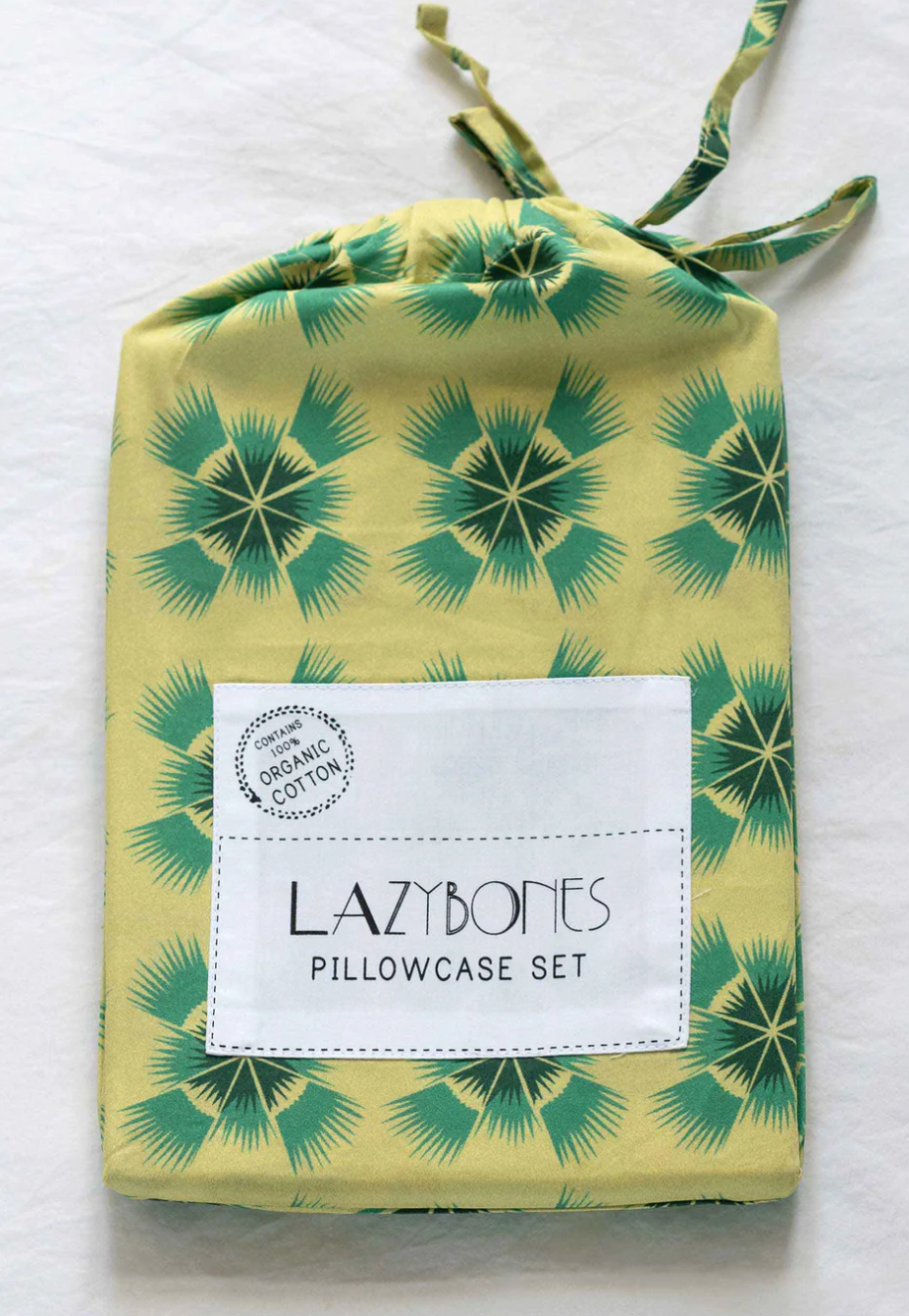 Thumbnail: Lazy Bones Hummingbird Pillowcase Set