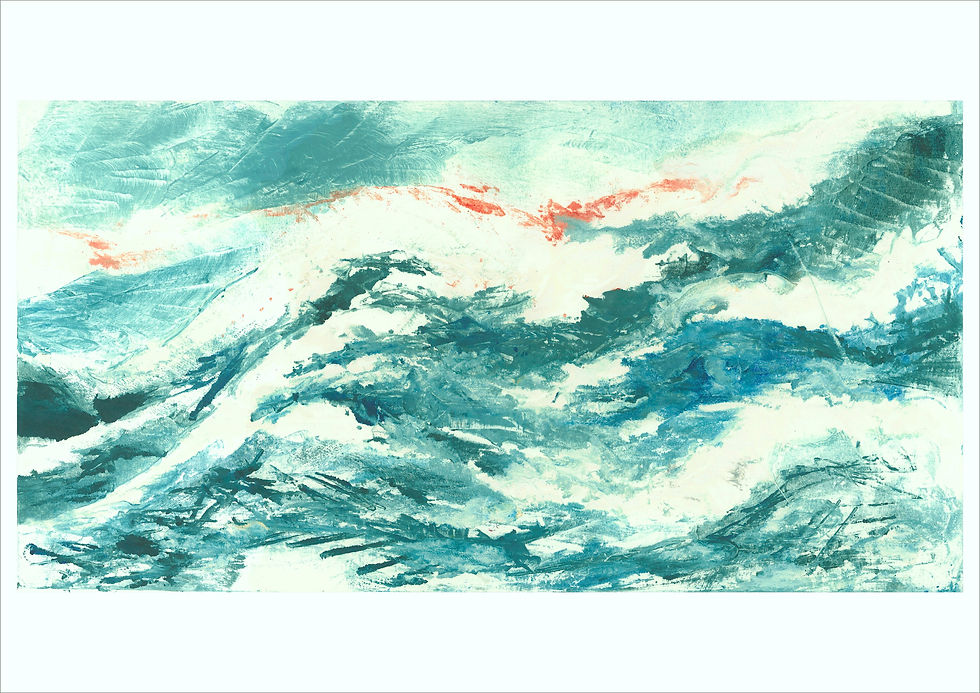 Blue Waves-A4