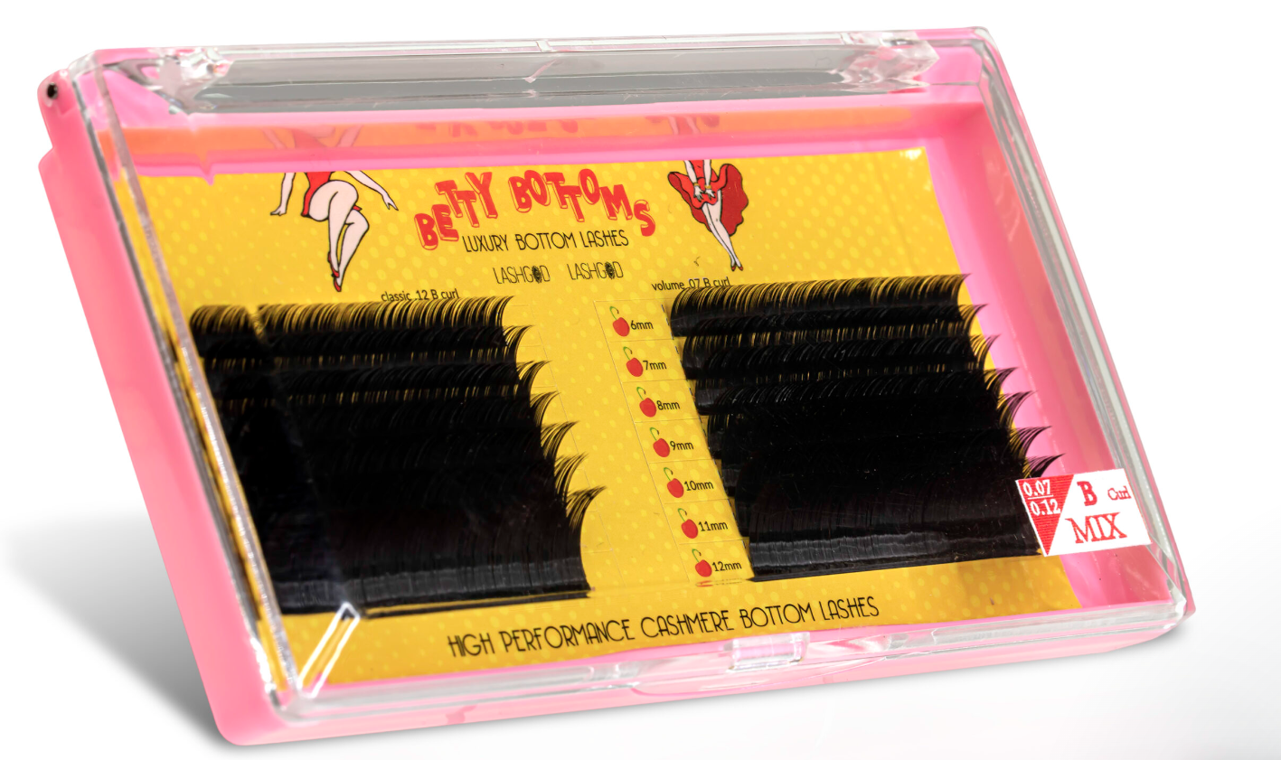 Betty bottom lashes (B Curl)