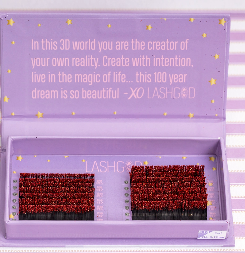 Miniaturbild: Glitter Lashes - Extraterrestrial Cosmic Trays