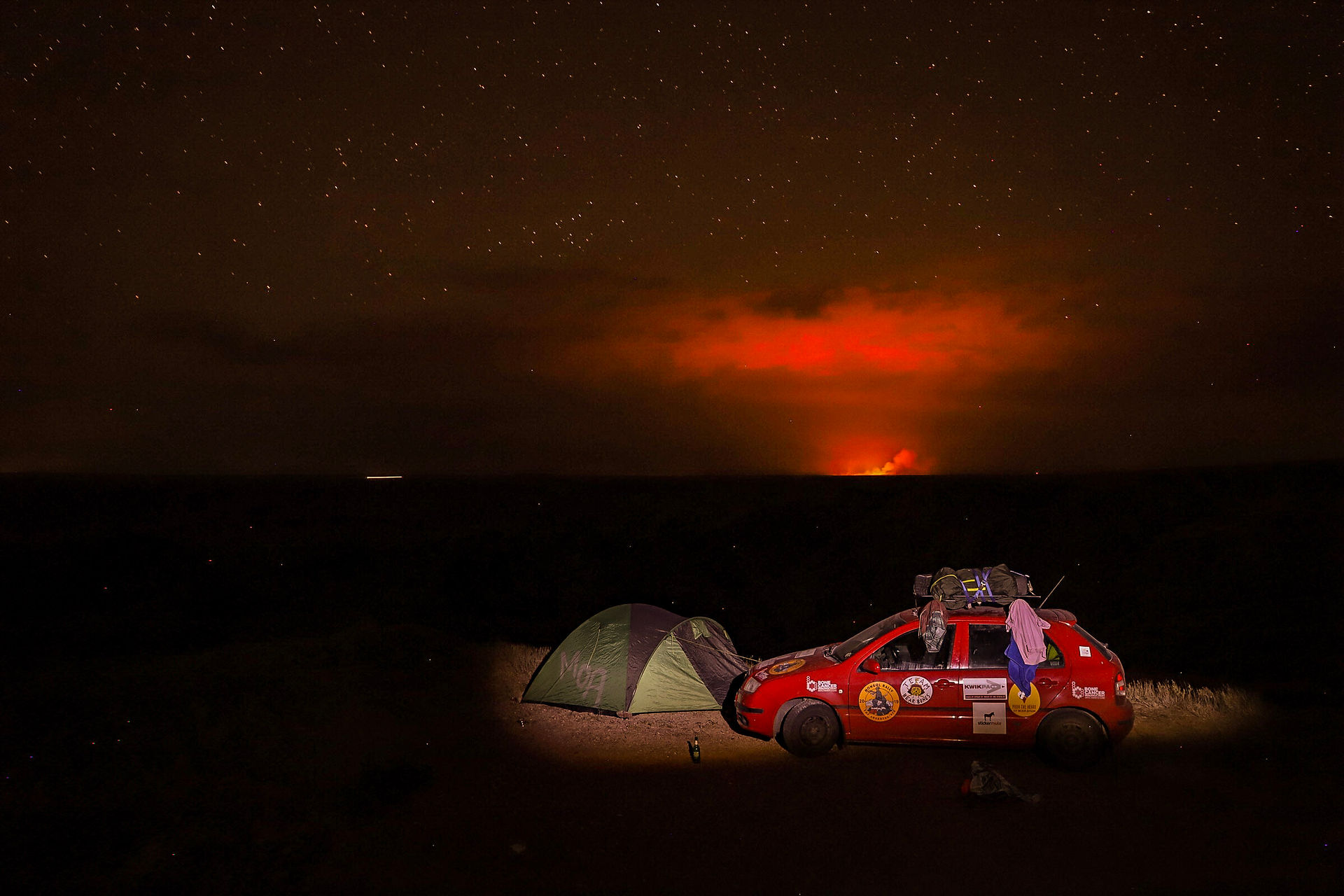 Pictures from our camp site in the hills on the north east side of the Ile River!