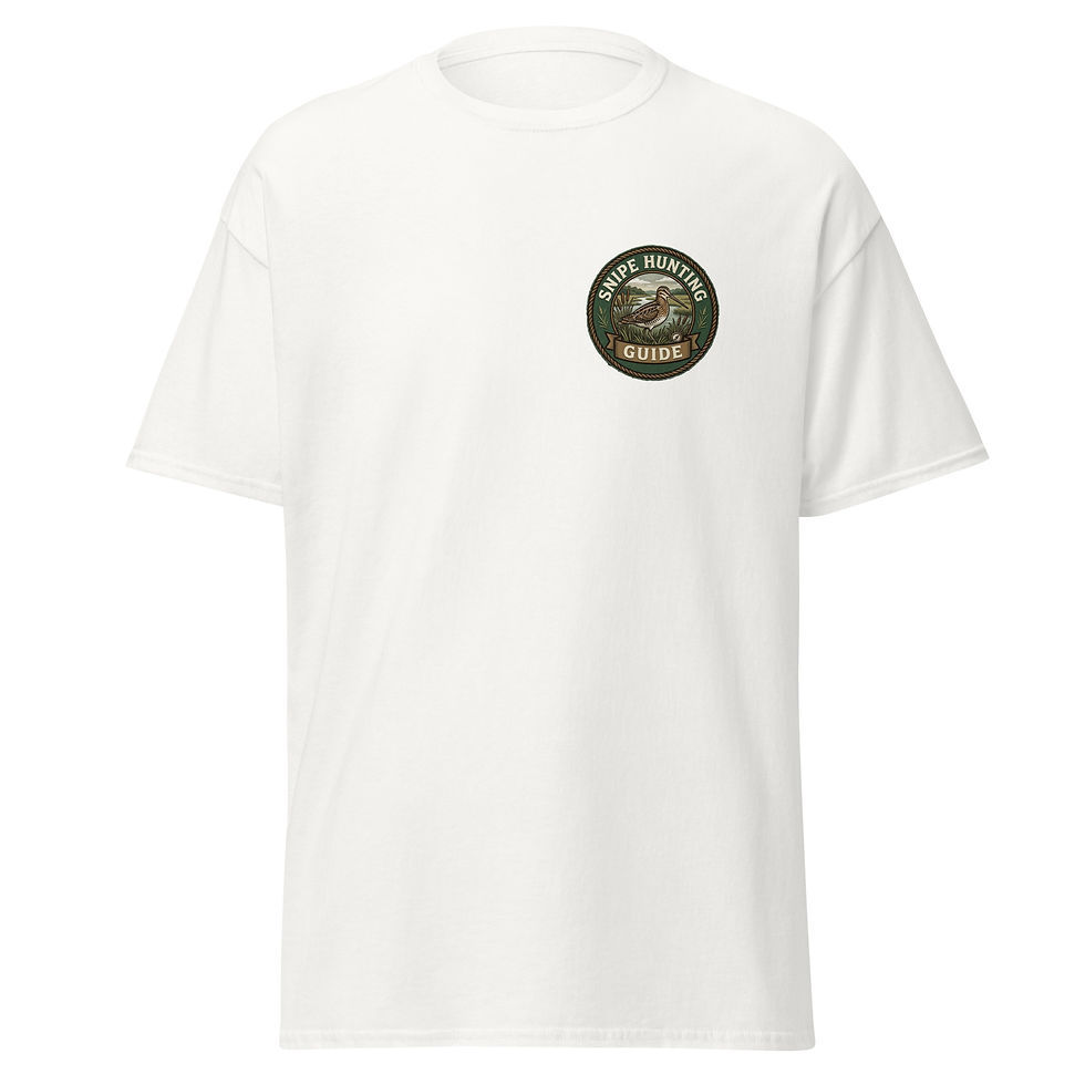 Thumbnail: Snipe Hunter's Guide Unisex classic tee