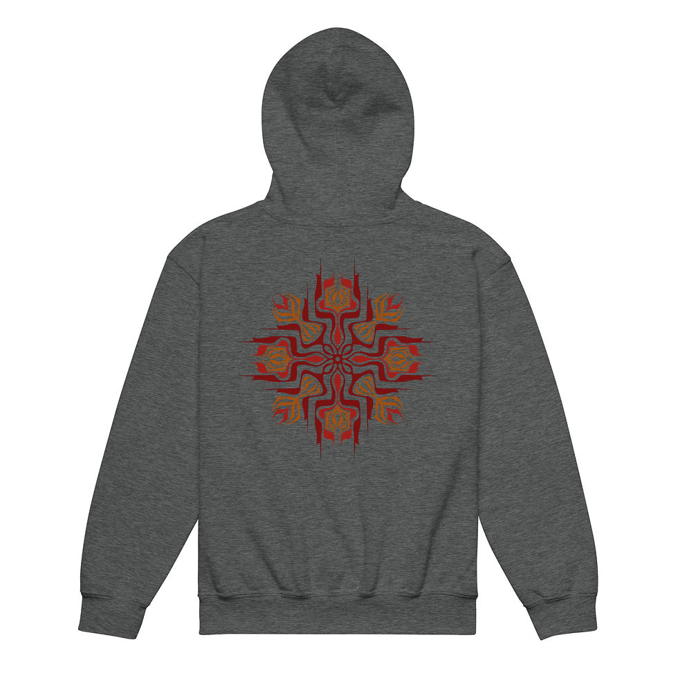 Thumbnail: Youth/Kids heavy blend hoodie