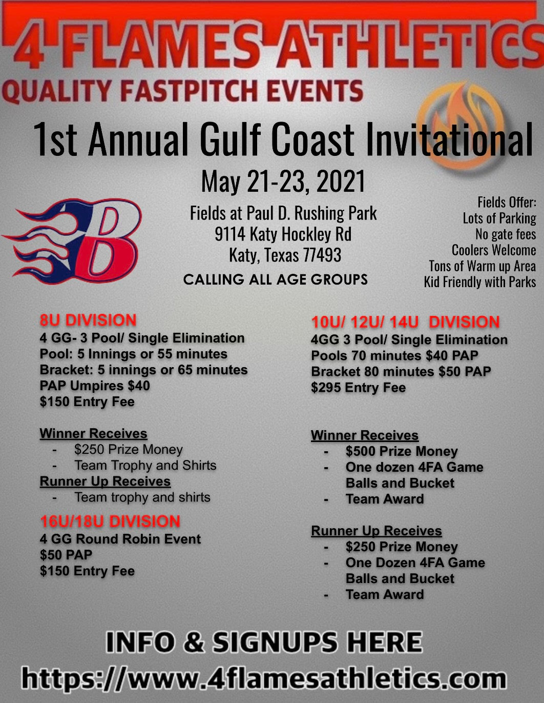 Gulf Coast Invitational 4flamesathletics