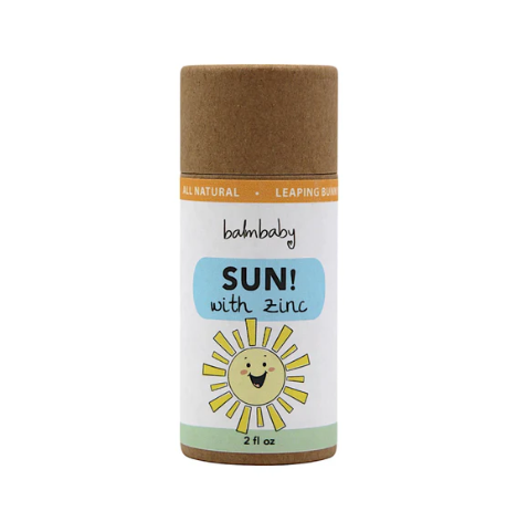 SUN! All Natural Mineral Sunscreen | Compostable Tube