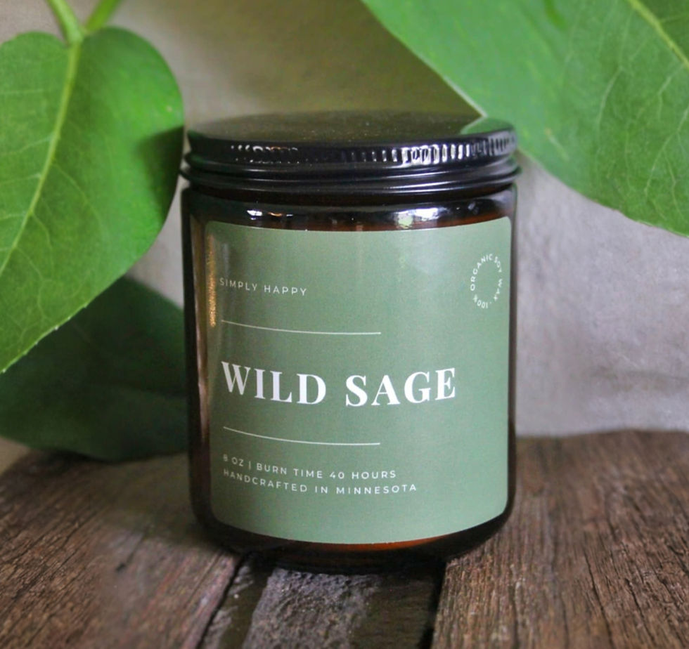 'Wild Sage' Soy Candle