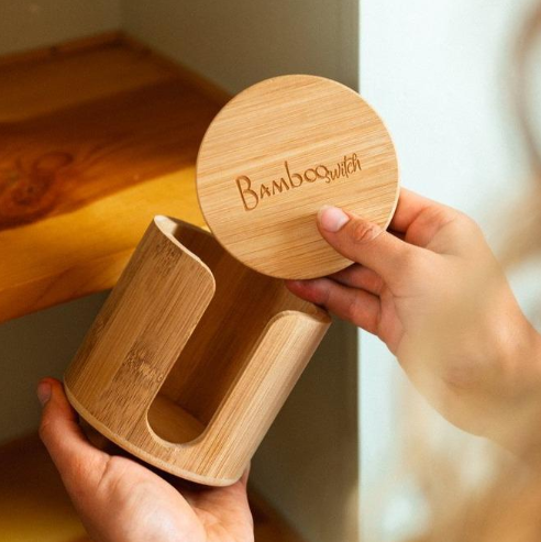 Thumbnail: Bamboo Facial Rounds Holder