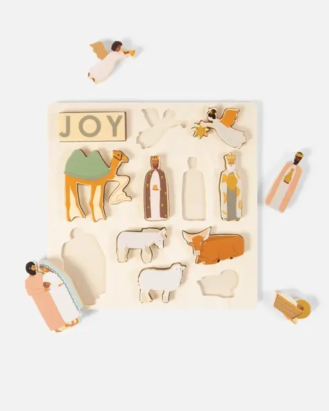 Thumbnail: Nativity Wooden Puzzle