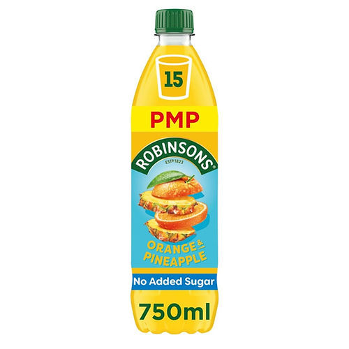 Robinsons Squash Orange & Pineapple - 12 x 750ml