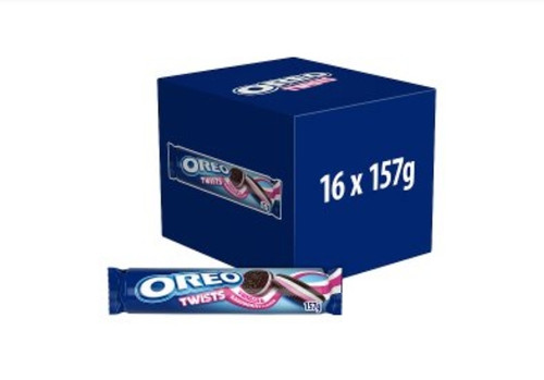 Oreo Raspberry Twists 16x157g | RM Wholesale