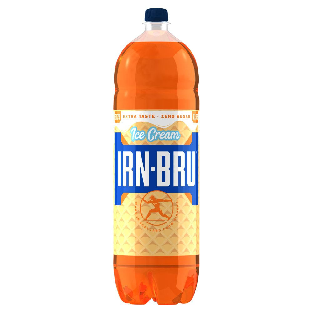 IRN-BRU Ice Cream Flavour - 6 x 2L Bottles
