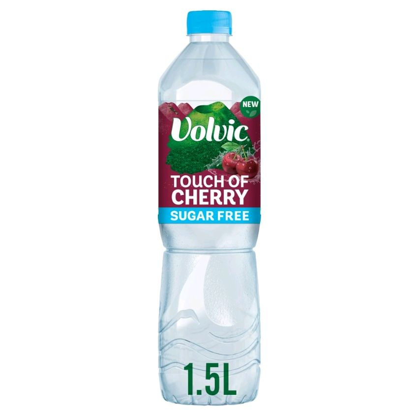 Volvic Touch of Cherry Sugar Free - 6 x 1.5L
