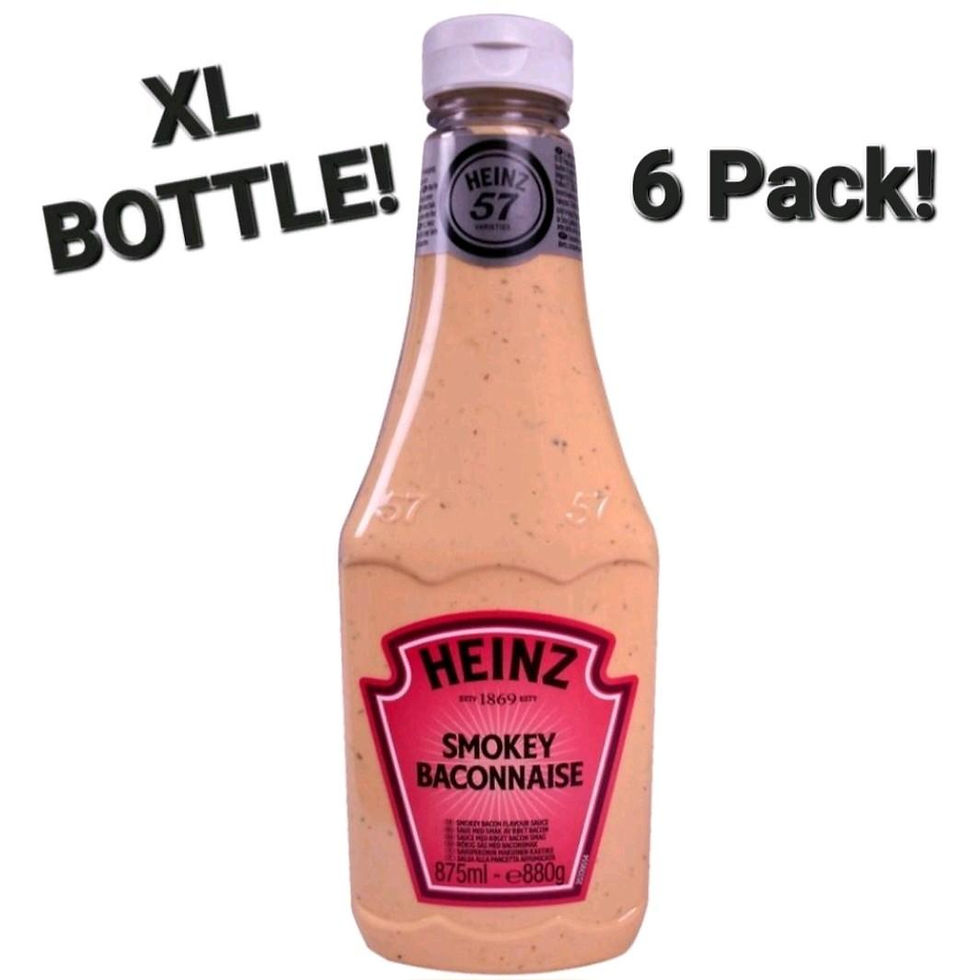 Heinz Smoky Baconnaise, XL bottle, 6 pack