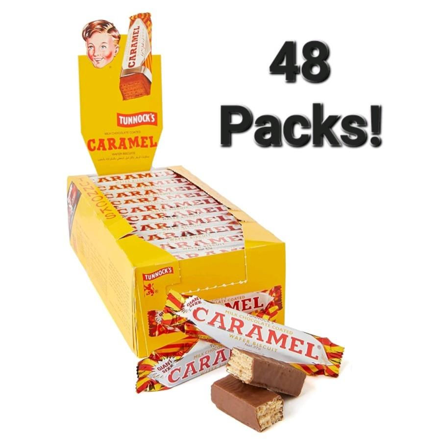 48 packs of Caramel bars