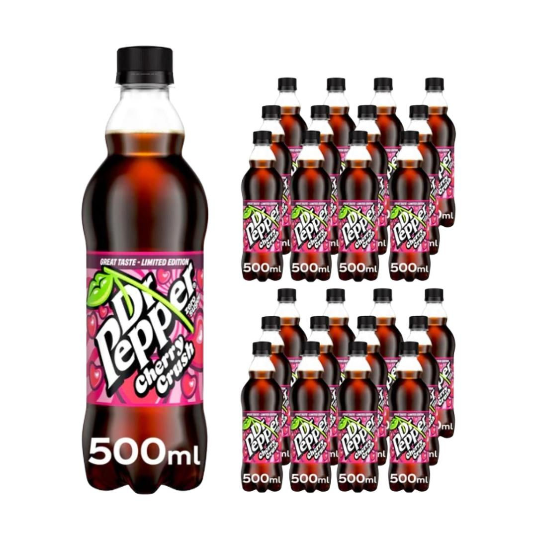 Dr Pepper Cherry Crush Zero Sugar - 24 x 500ml