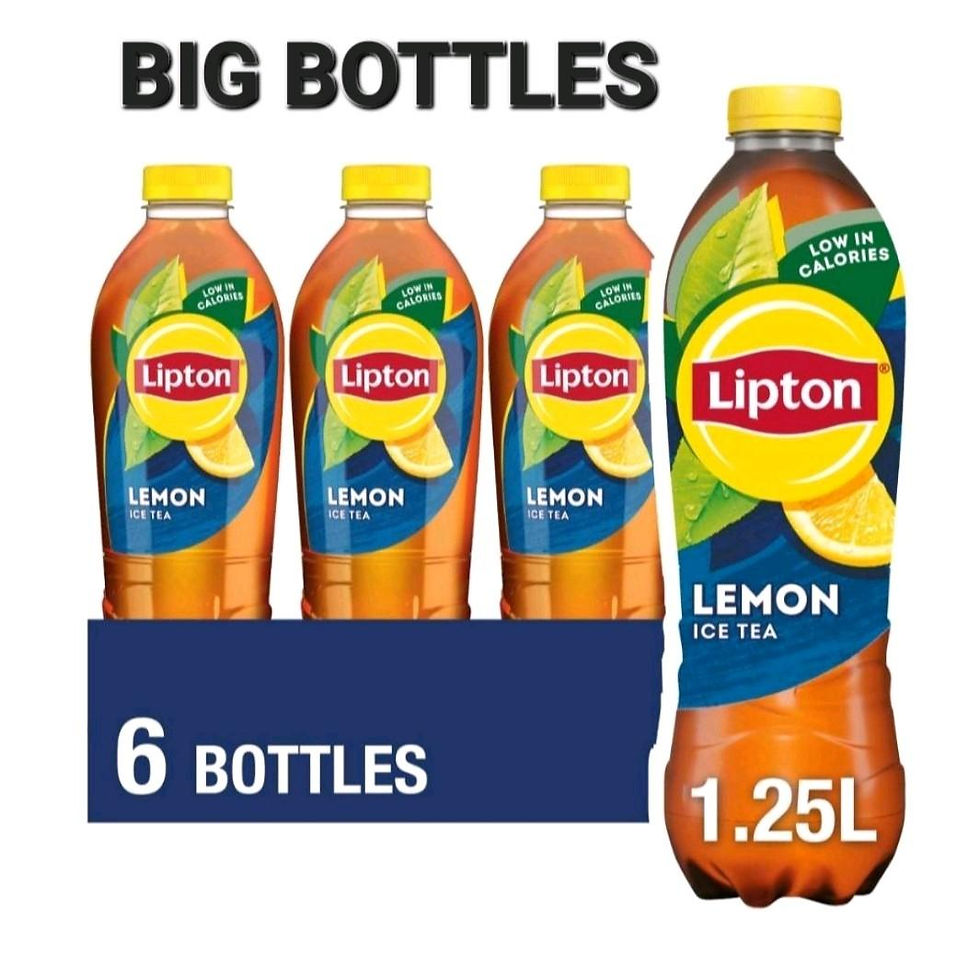 Lipton Lemon Ice Tea - 6 x 1.25L Large Bottles
