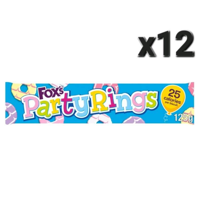 Fox's Party Rings, 12 packs