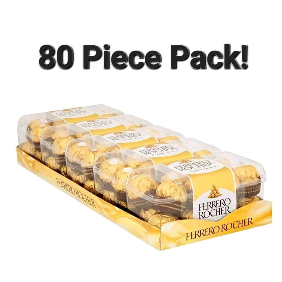 80 Piece Pack! Ferrero Rocher chocolates