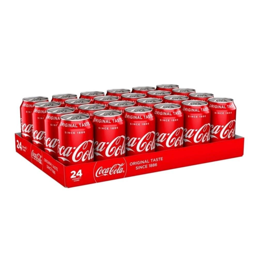 Coca-Cola 24-pack cans