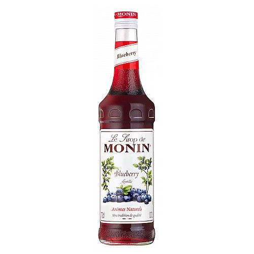 MONIN Gourmet Syrup - Blueberry - 700ml Bottle