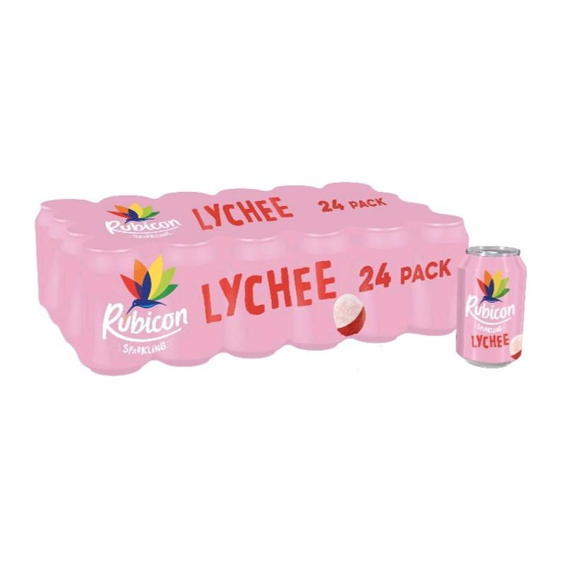 Rainbow Lychee 24-can pack