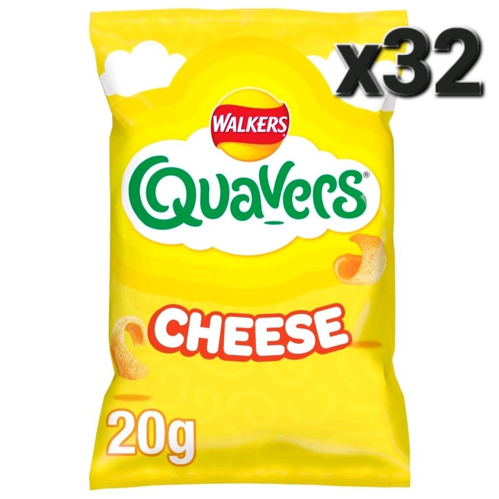 Walkers Quavers Cheese - 32 x 20g Packs