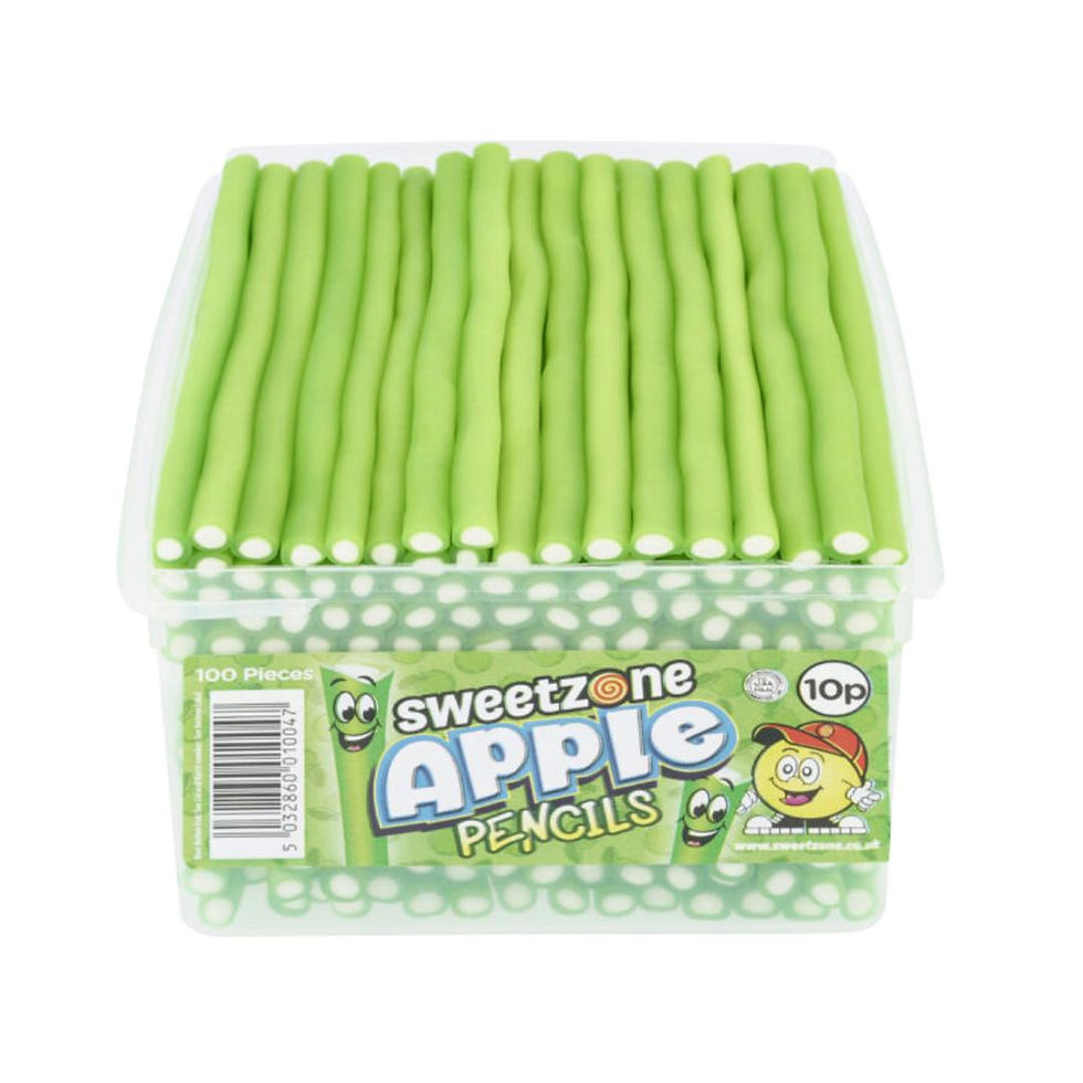 Thumbnail: Sweetzone Jumbo Pencils Sweets Range - 100pc Tubs