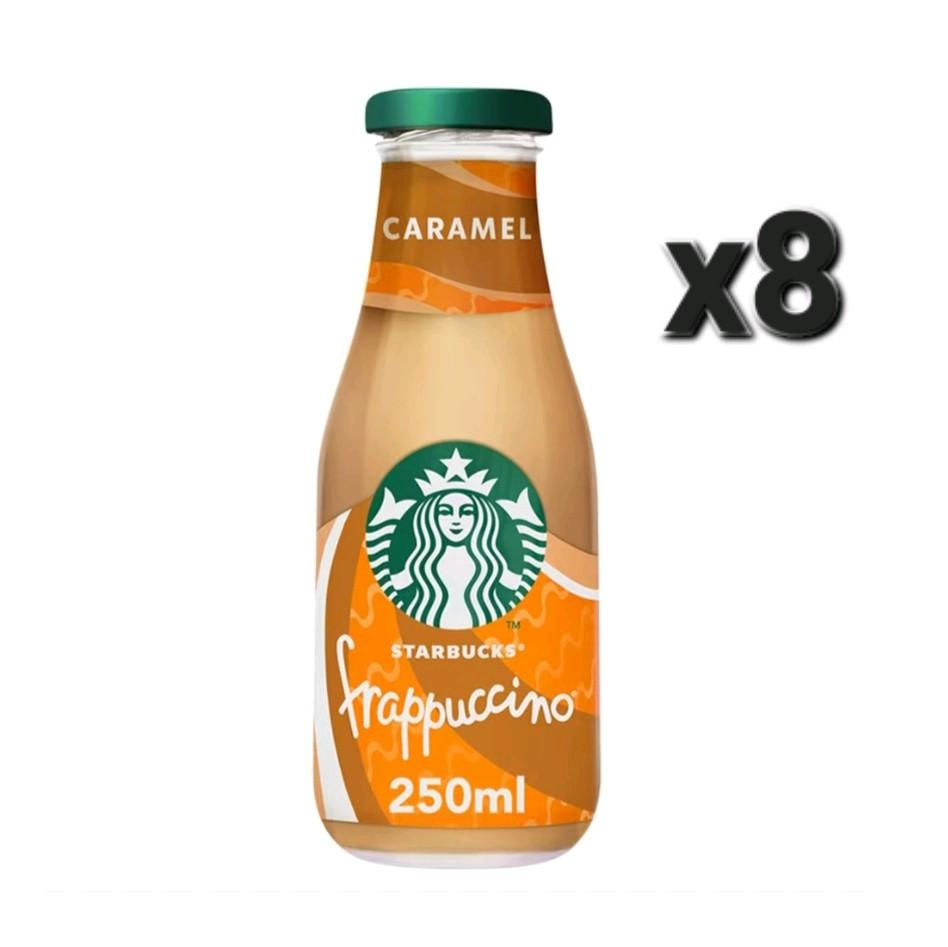 Starbucks Caramel Frappuccino bottles, 250ml, pack of 8