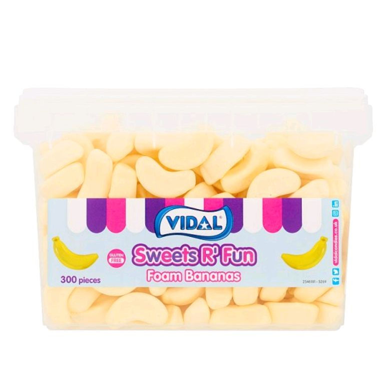 Vidal Sweets & Fun Banana Gummies, 500 grams