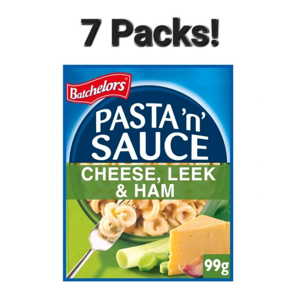 Batchelors Pasta 'n' Sauce Cheese, Leek & Ham - 7 x 99g