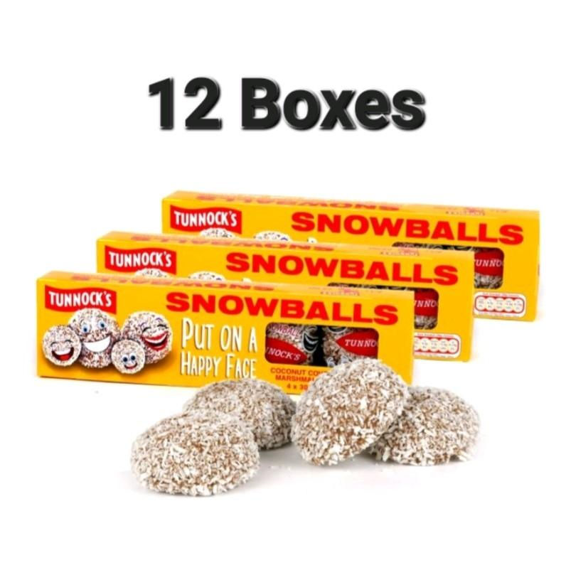 12 Boxes Snowballs Pull Me Apart White Mints