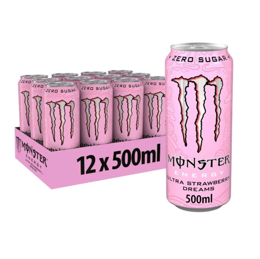 Monster Energy Ultra Strawberry Dreams 12 x 500ml