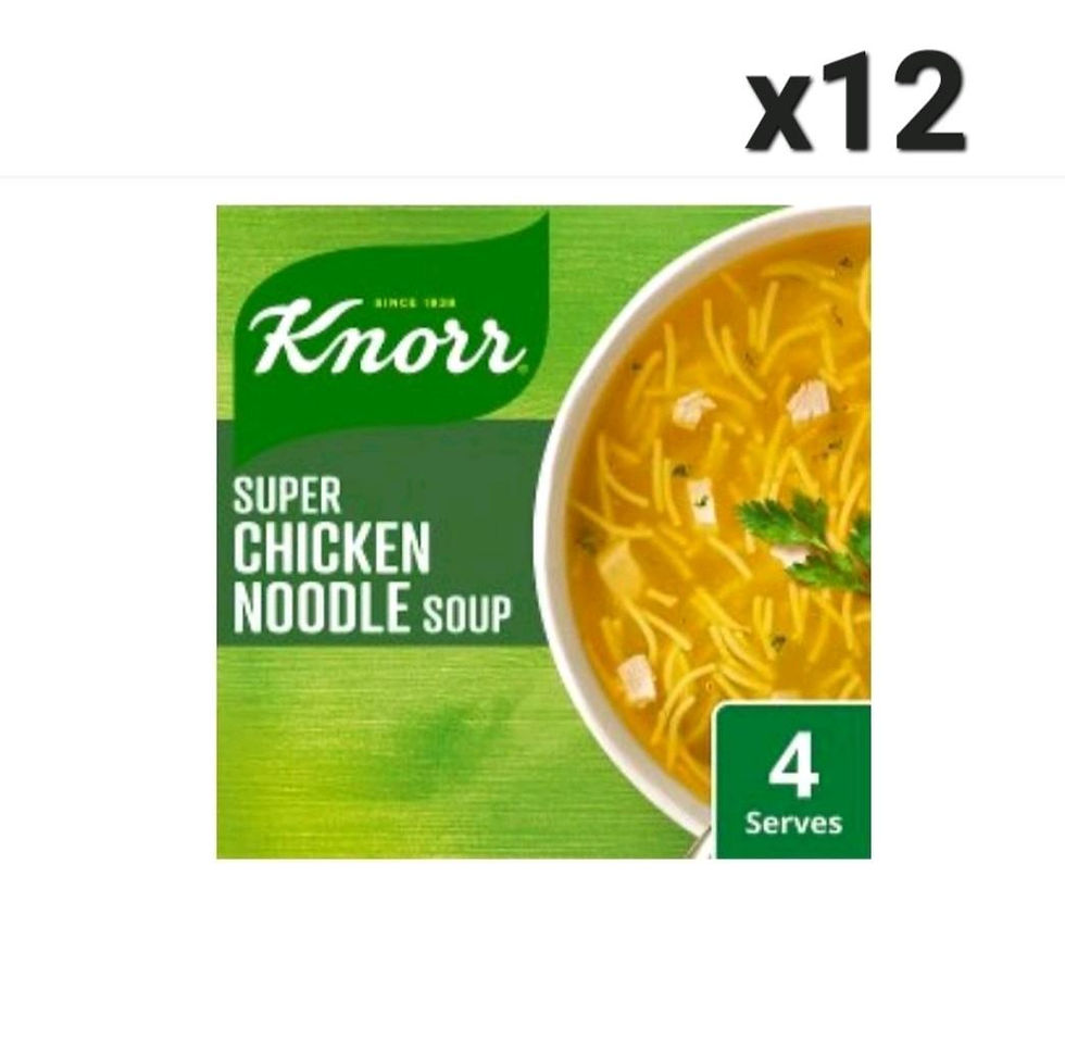 Knorr Super Chicken Noodle Soup, 12 x 4 servings