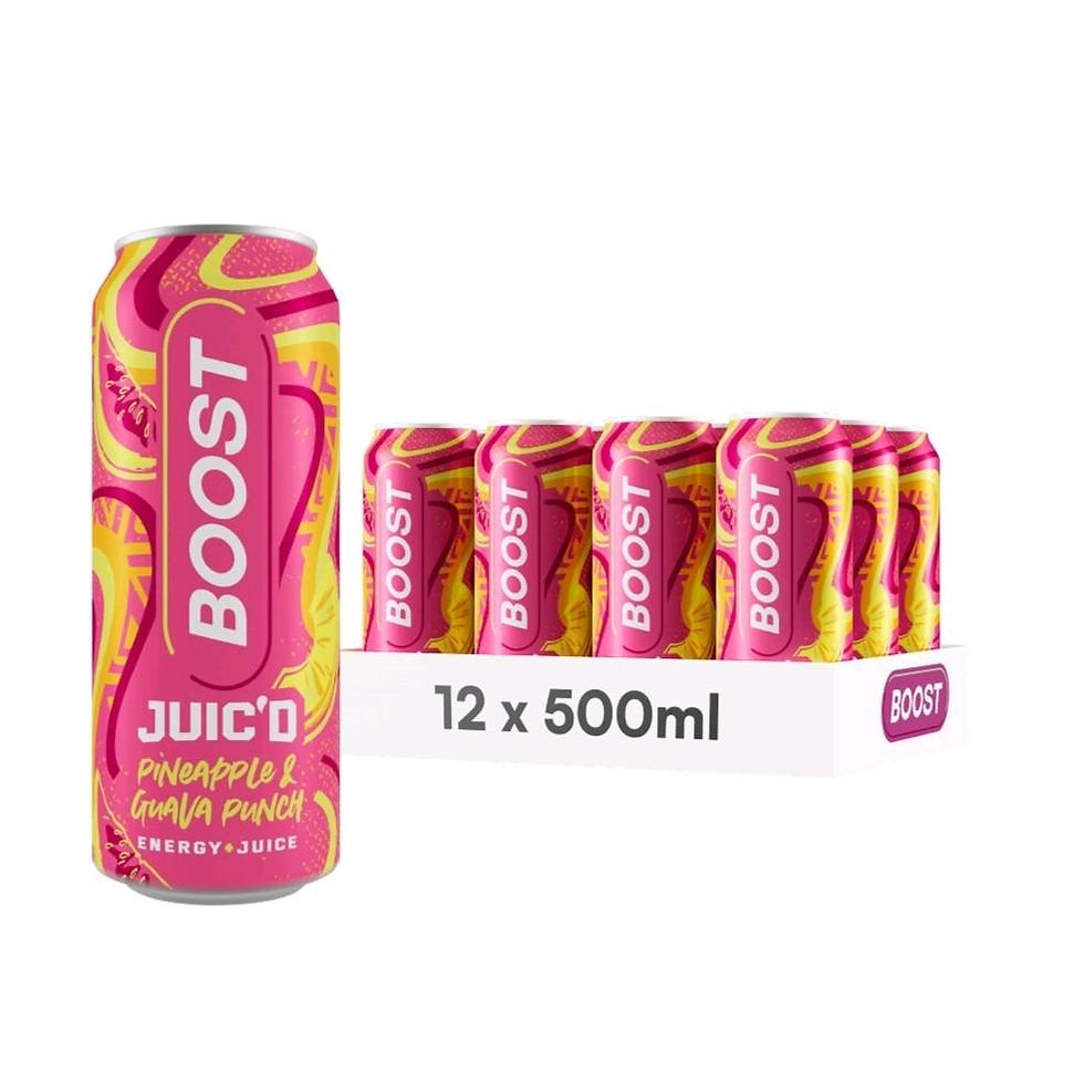 BOOST Juic'd Pineapple & Grape Juice 12 x 500ml