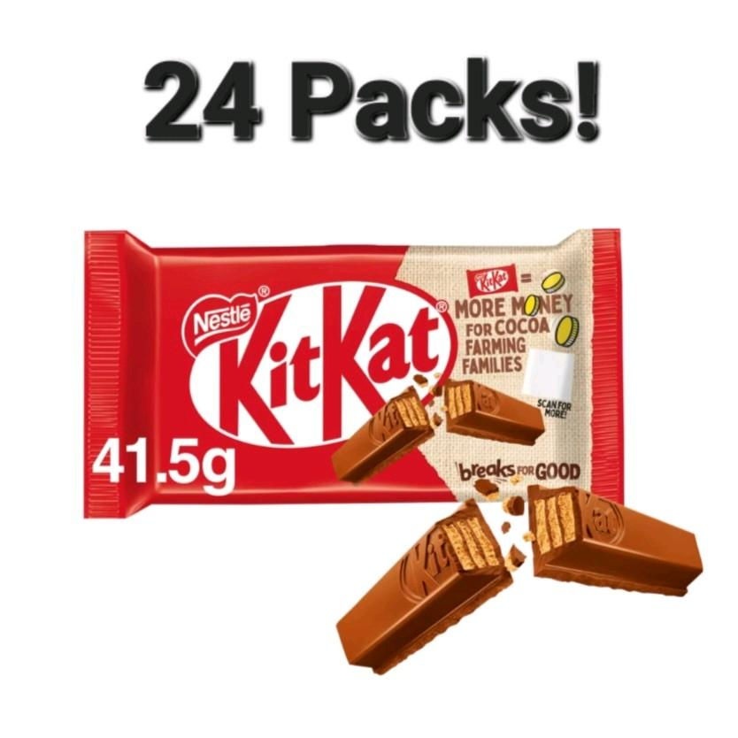 KitKat 24 Packs! 41.5g chocolate bar